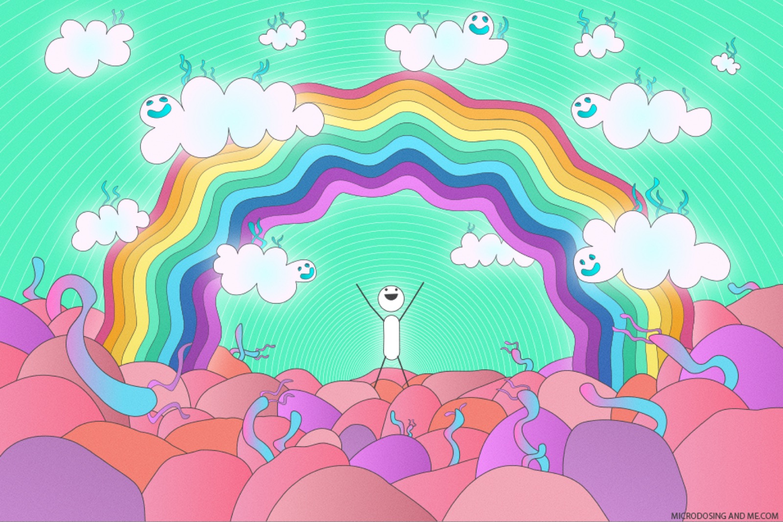Illustration from Microdosing & Me.